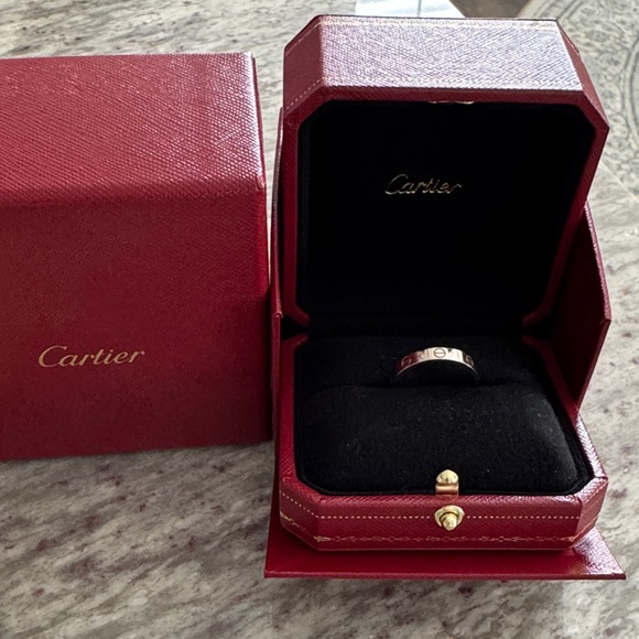Cartier Jewelry - Cartier Love Band - White Gold (Size 60 (9))